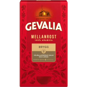 Gevalia Bryggkaffe Mellanrost 12x450g