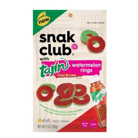 CANDY SNAK CLUB TAJIN WATERMELON RINGS 15 x 64g