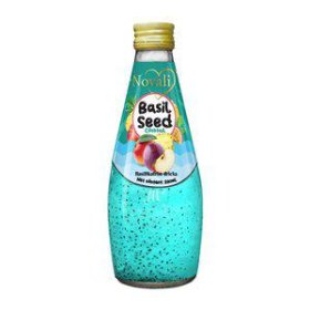 Novali basilikafrön dricka cocktail 290ml x 24