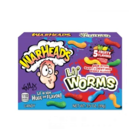 WARHEADS LIL WORMS 12 X 99 g