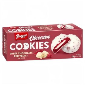 COOKI BERGEN OBSESSION RED VELVET 18 X 128 g