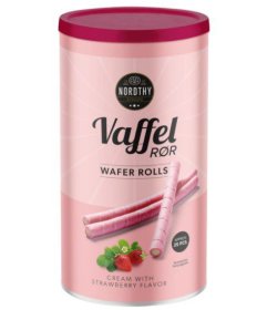 NORDTHY VÅFFELSTICKS Jordgubb 250 G X 12