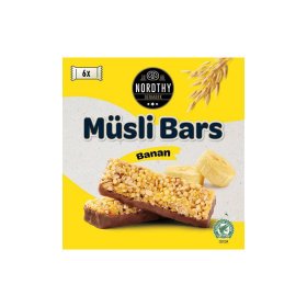 NORDTHY MUSLIBARS Banan 11x6-pack