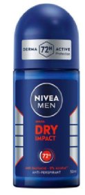 NIVEA ROLL-ON MAN Dry Impact 50 ML X 6