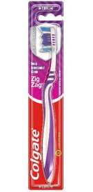COLGATE TANDBORSTE Zig-Zag AntibacMedium 1-P X 12