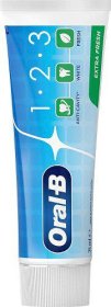 ORAL-B TANDKRÄM 1-2-3 Extra Fresh 75 ML X 12
