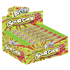 Buster chew apple & watermelon 24x20g