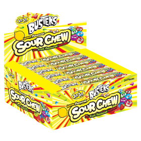 Buster chew lemon fruit mix 24x20g