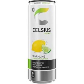 CELSIUS Sparkling Lemon Lime 24x 355ml