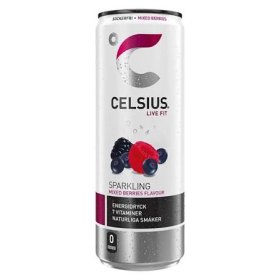CELSIUS Sparkling Mixed Berries 24x 355ml
