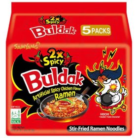 KR Samyang Buldak Ramen Extreme Hot Chicken 2x Spicy 8x5x140g.