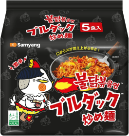 KR Samyang Buldak Ramen Hot Chicken Original 8x5x140g.