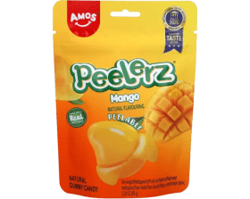 CN Amos Peelerz Gummy Candy - Mango 24x65g.