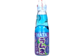 HATA KOSEN Ramune Blueberry Soda Pop Drink 30x200ml.