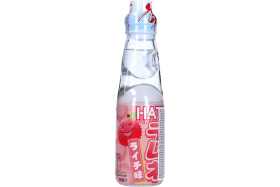 HATA KOSEN Ramune Strawberry Soda Pop Drink 30x200ml.