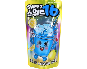 KR Sweet16 Blue Lemon Ade (Zero Sugar) with Sweeteners 5x10x200ml.