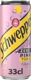 SCHWEPPES PINK TONIC ZERO 20X33cl B
