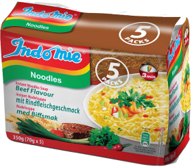 Indomie nudlar biffsmak