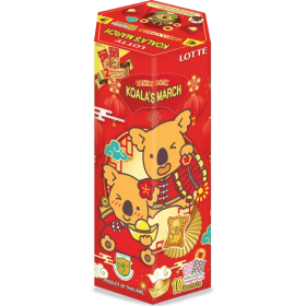 LOTTE Koala's March Chocolate Biscuit 6x37g
