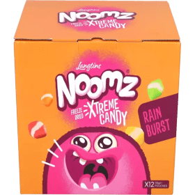 Noomz Freeze Dried Sweets - Rain Burst 12x110g