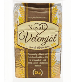 Novali vetemjöl 8x2kg