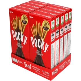 Pocky Biscuit Stick Chocolate Flavor 10x47g