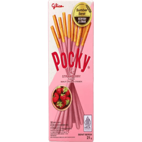 Pocky Biscuit Stick Strawberry Flavor 10x45g