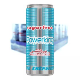 Powerking energidryck sockerfri 24x250ml