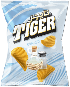 Tiger Chips Vinägen & Salt 12x70g