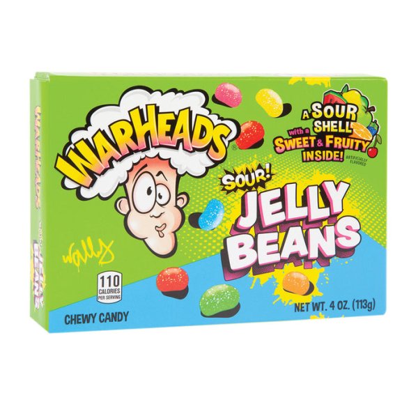 Zoom bild av WARHEADS SOUR JELLY BEANS 12 X 113 g