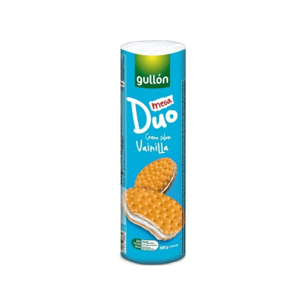 Zoom bild av Gullon Mega Duo Vanilj 20x500g