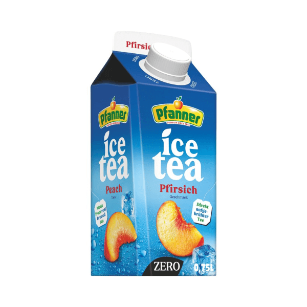 Zoom bild av Pfanner Ice Tea Persika Zero 8x75cl
