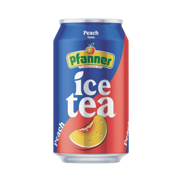 Zoom bild av Pfanner Ice Tea Persika Burk 24x33cl