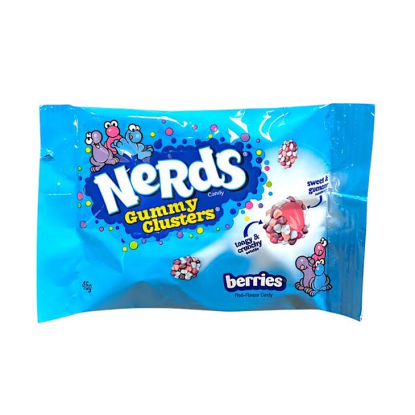 Zoom bild av Nerds Gummy Cluster Berry 20 x 45 g