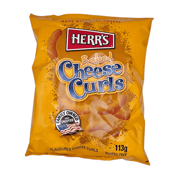Zoom bild av HERRS BAKED CHEESE CURLS 12 X 113 g