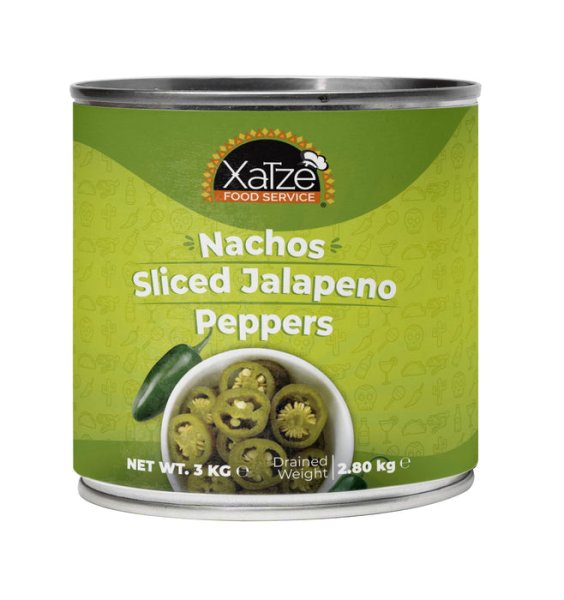 Zoom bild av XATZE JALAPENO NACHOS 6 X 2,8 kg