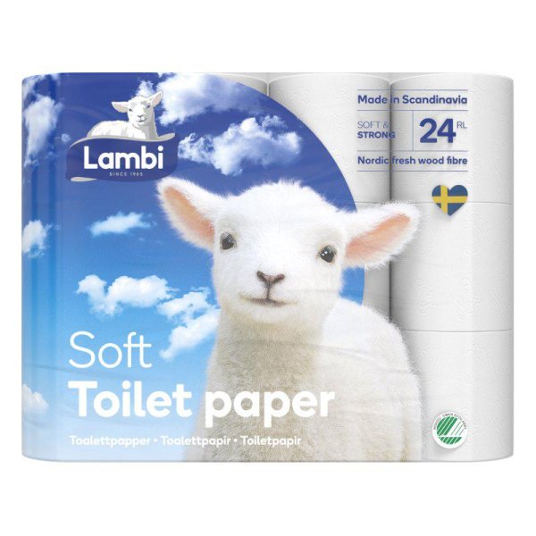 Zoom bild av LAMBI Toalettpapper soft 24-P 