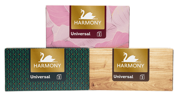 Zoom bild av ANSIKTSSERVETTER Universal "Harmony" 150-P X 30