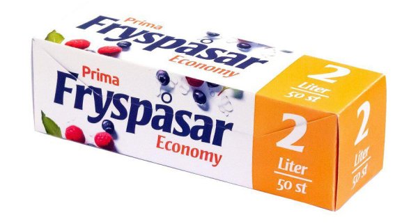 Zoom bild av PRIMA FRYSPÅSAR 2 Leconomy 50-P X 48