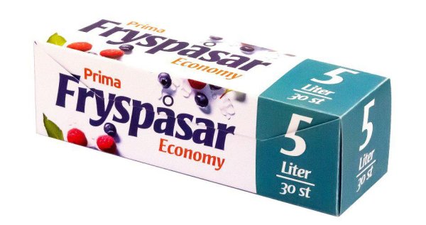 Zoom bild av PRIMA FRYSPÅSAR 5 Leconomy 30-P X 48