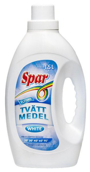 Zoom bild av SPAR FLYTANDE TVÄTTMEDEL Vitt 1,5 L X 6