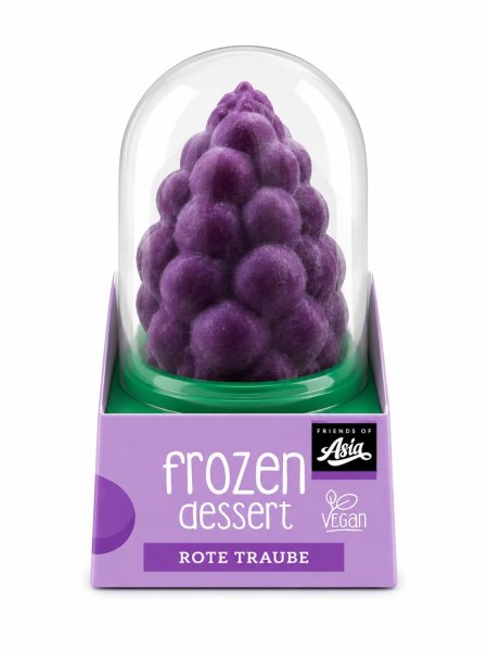 Zoom bild av Friends of Asia Frozen Dessert Röda Druvor 12x75g