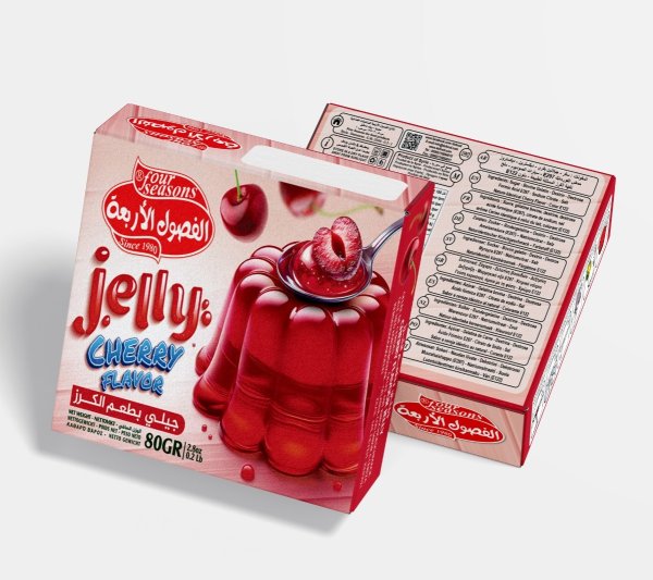 Zoom bild av 4-seasons Gele Körsbärssmak 80g x 24