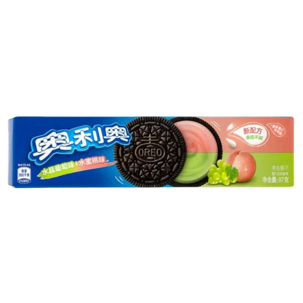Zoom bild av ASIAN OREO GRAPE PEACH 24 x 97g