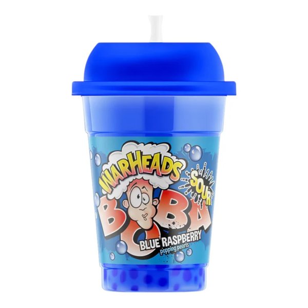 Zoom bild av BEVER WARHEADS BOBA SOUR BLUE RASPBERRY 28 x 400ml