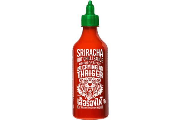 Zoom bild av TH Crying Thaiger Sriracha Chilli Sauce - Hot Chilli 12x440ml.