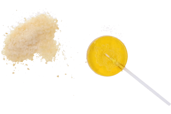 Zoom bild av HK   Striking   Lollipop with Poppping Candy - Electric Shock - Strip  4x12x13,8g