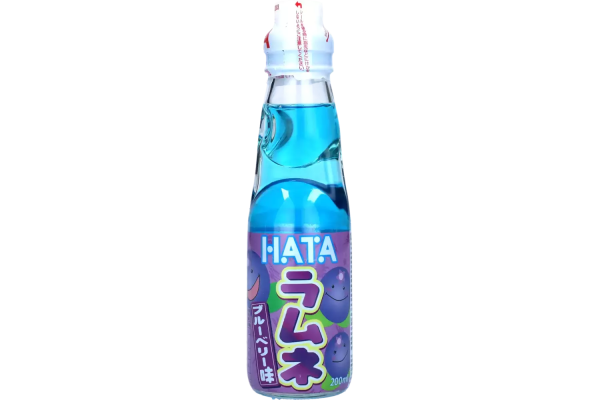 Zoom bild av HATA KOSEN Ramune Blueberry Soda Pop Drink 30x200ml.