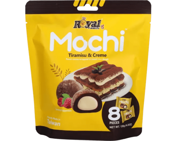 Zoom bild av TW Royal Family Mochi - Tiramisu & Creme 12x120g.