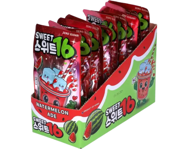 Zoom bild av KR Sweet16 Watermelon Ade (Zero Sugar) with Sweeteners 5x10x200ml.